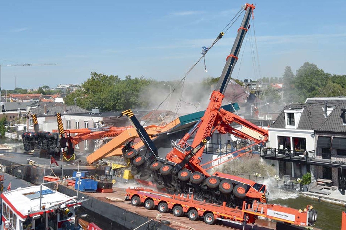 Hijsongeval Alphen aan den Rijn, 2015.