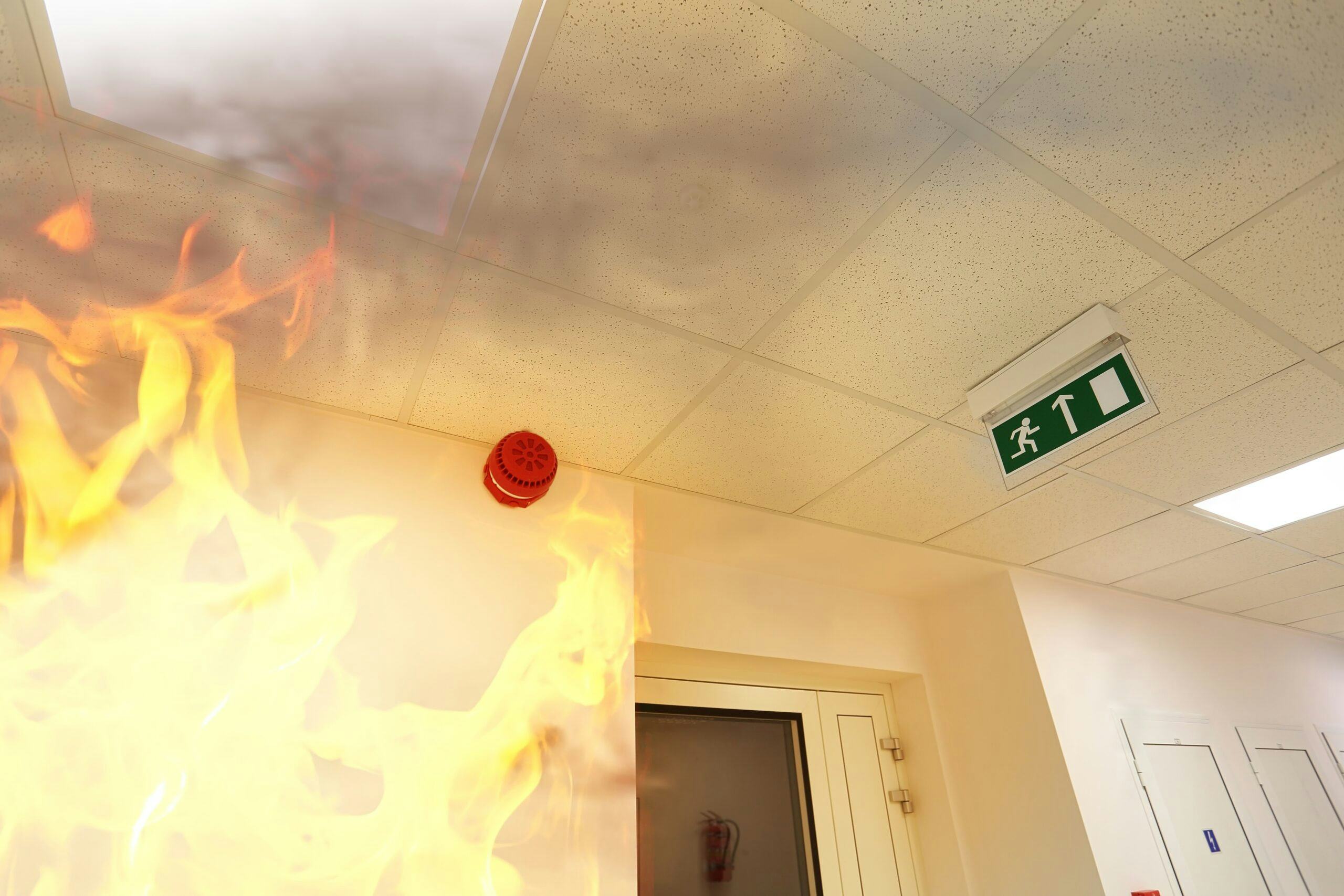 Is in een kantoorgebouw een brandmeldinstallatie vereist?