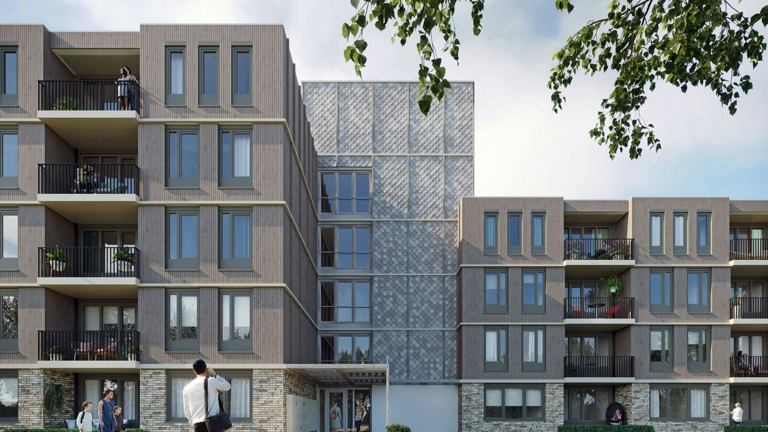 Project Vijverhof in Berg en Dal. Beeld: Van de Klok Bouw & Ontwikkeling.