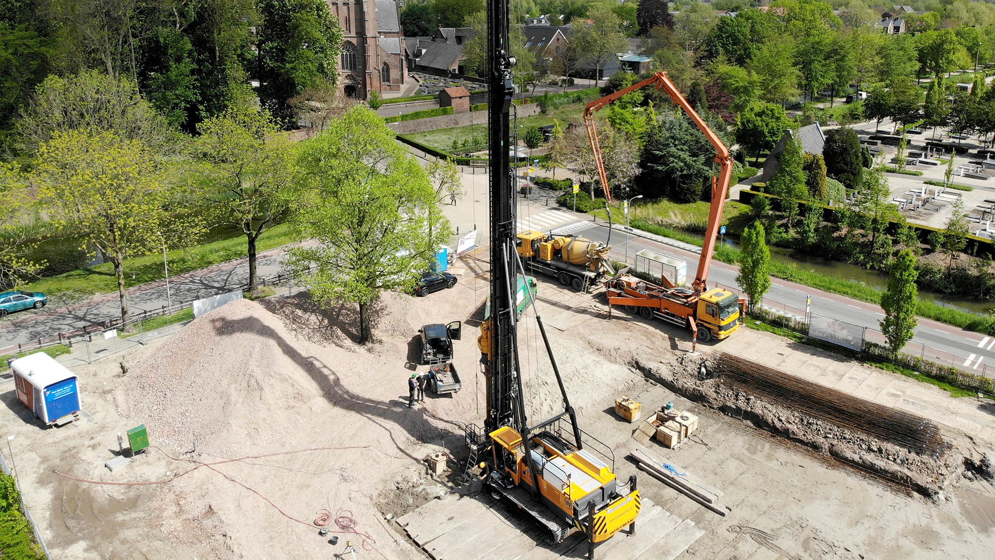 De risicobeoordeling en het borgingsplan moeten ingaan op eventuele bijzondere lokale omstandigheden die door het bevoegd gezag vooraf zijn aangegeven. Een voorbeeld is een geringe en/of per locatie sterk wisselende draagkracht van de ondergrond. Foto: Dieseko. 